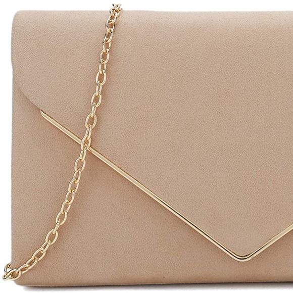 Charming Taylor Handbags - Charming Tailor Faux Suede Clutch Bag